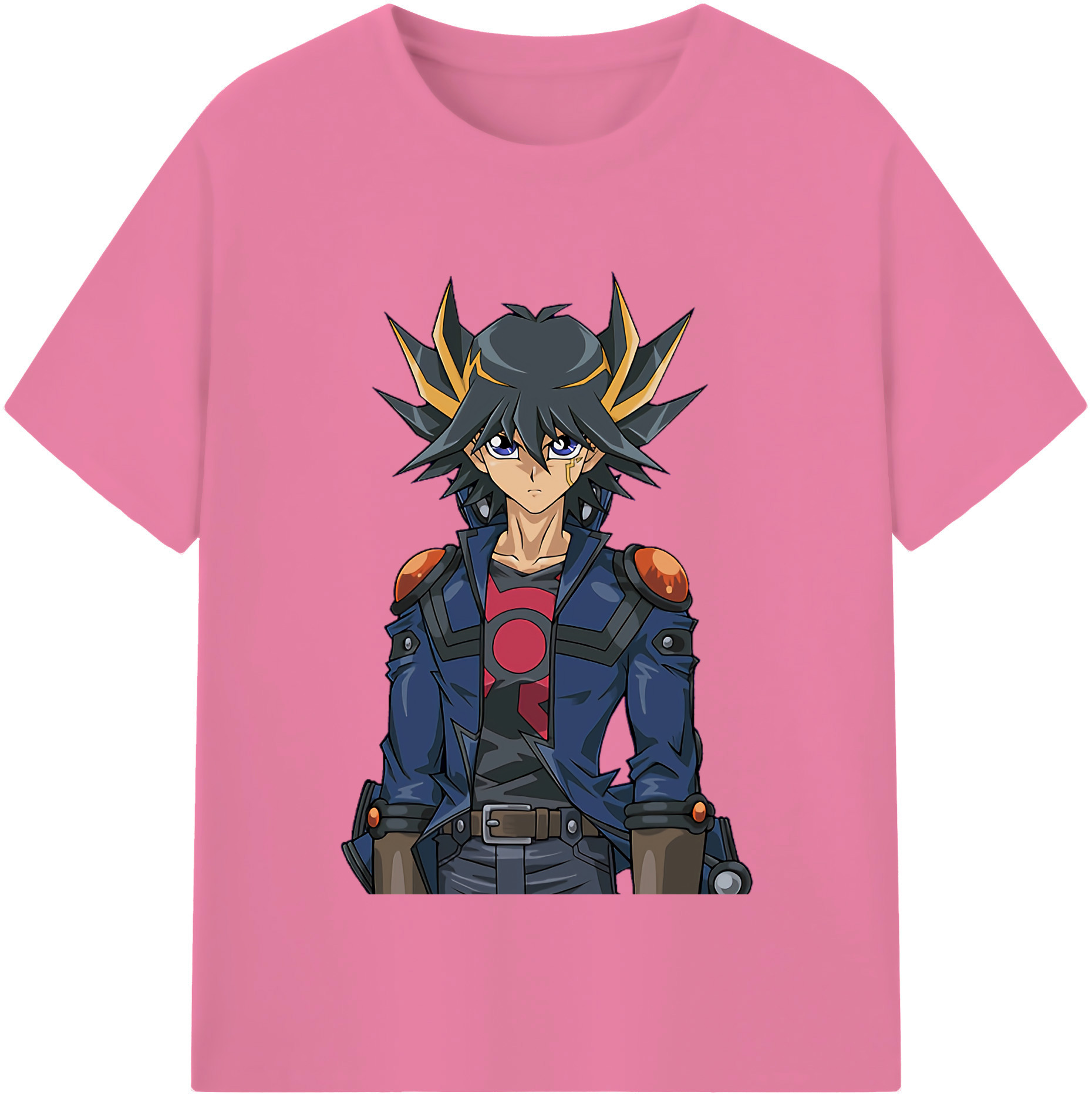 （画像用） 遊☆戯☆王 Yu-Gi-Oh! 綿100％半袖Tシャツ（フロントプリント）